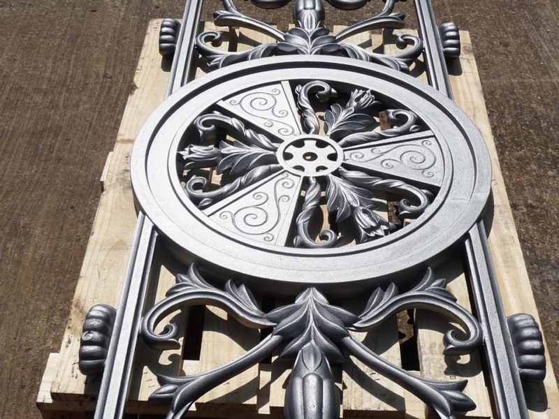 architectural casting for pearson park gate