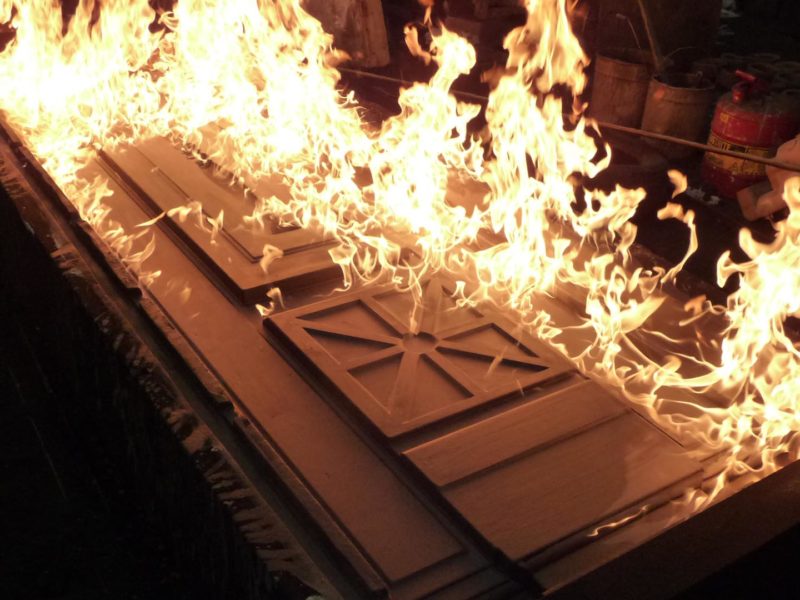 Mould Coating Burning